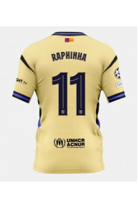 Barcelona Raphinha Belloli #11 Voetbaltruitje Uit tenue 2025-26 Korte Mouw